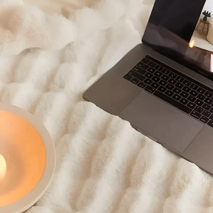 Fluffo | Fleece Throw Blanket – Ultra Soft Checkered Design 8