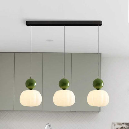 Glimora | Pendant Light – Elegant Cream Art Deco Design for Kitchen Pendant Lighting 13