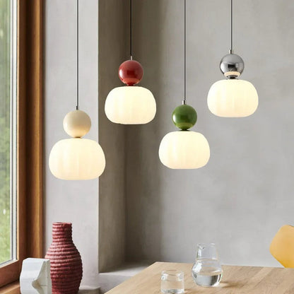 Glimora | Pendant Light – Elegant Cream Art Deco Design for Kitchen Pendant Lighting 2