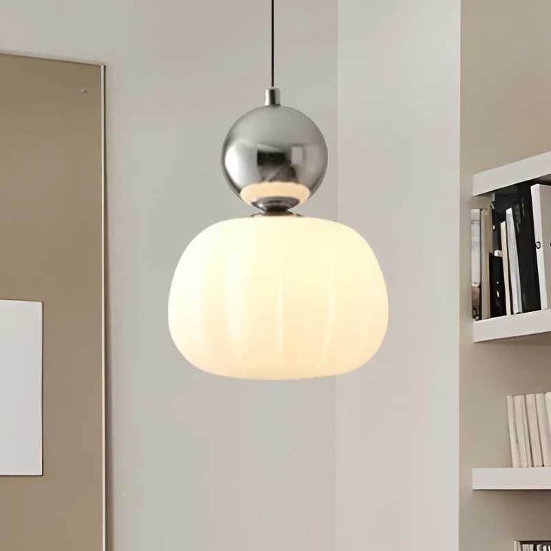 Glimora | Pendant Light – Elegant Cream Art Deco Design for Kitchen Pendant Lighting 8