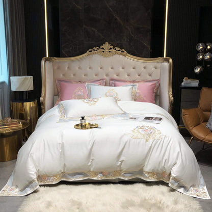 Isabella | King Size Duvet Cover Set – Luxurious Egyptian Cotton 1000 TC 1