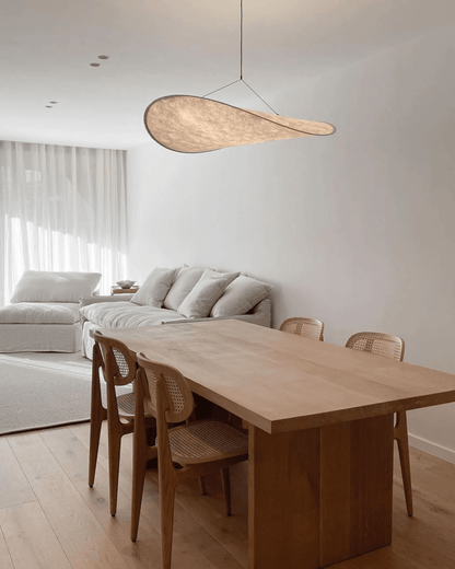 Japandi-Inspired Pendant Light for Kitchen Island – Dimmable Warm Ambient Hanging Light 3