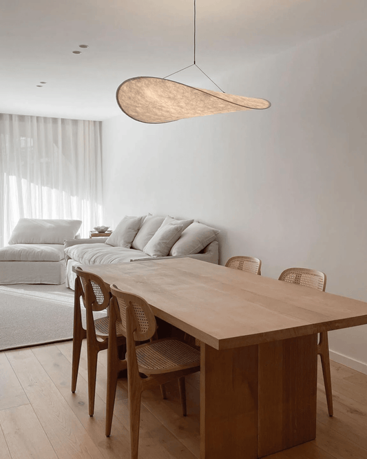 Japandi-Inspired Pendant Light for Kitchen Island – Dimmable Warm Ambient Hanging Light 3