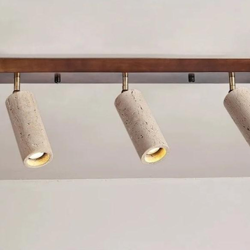 Klossia | LED Ceiling Light Fixture – Adjustable Natural Stone Design for Modern Spaces 3