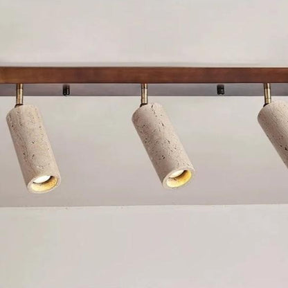 Klossia | LED Ceiling Light Fixture – Adjustable Natural Stone Design for Modern Spaces 3