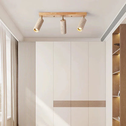 Klossia | LED Ceiling Light Fixture – Adjustable Natural Stone Design for Modern Spaces 6