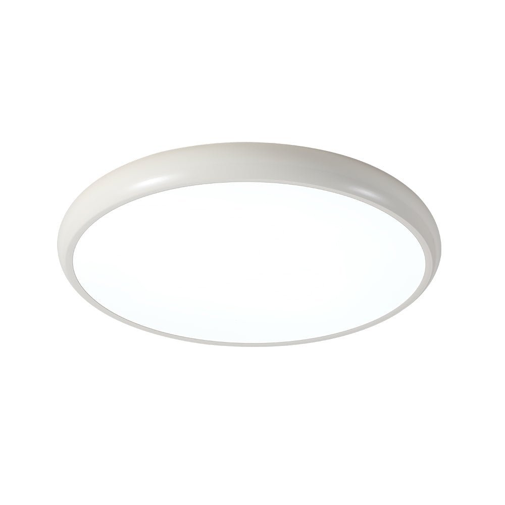 LED Flush Mount Ceiling Light Fixture with Wood Grain Finish – 40 cm Minimalist Design 10