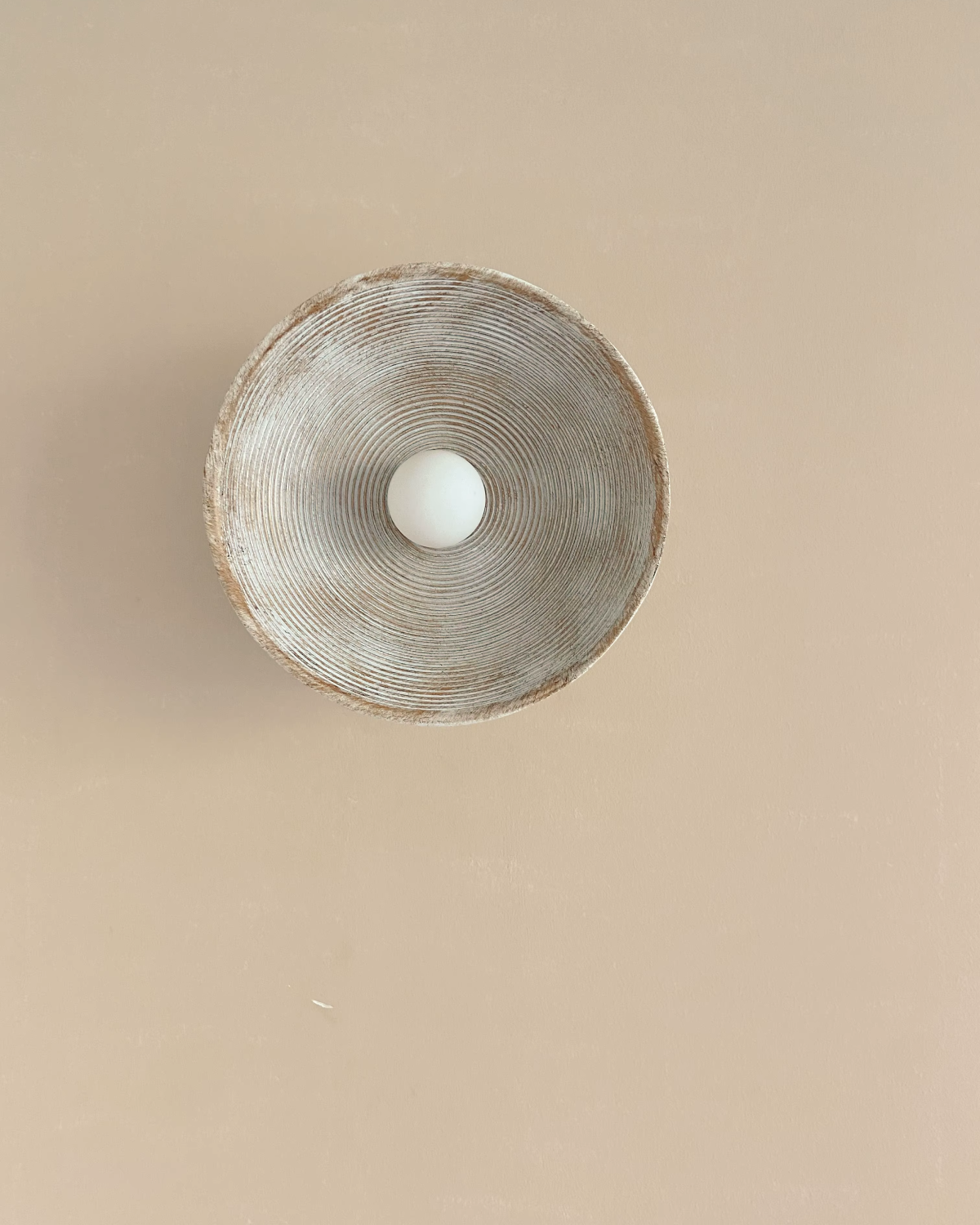 Sculptural Wall Lamp in Natural Resin – 27cm Modern Wall Sconce Lighting 5