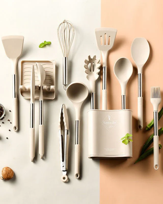 Lattea | Silicone Kitchen Utensil Set – 13 Essential Tools 3