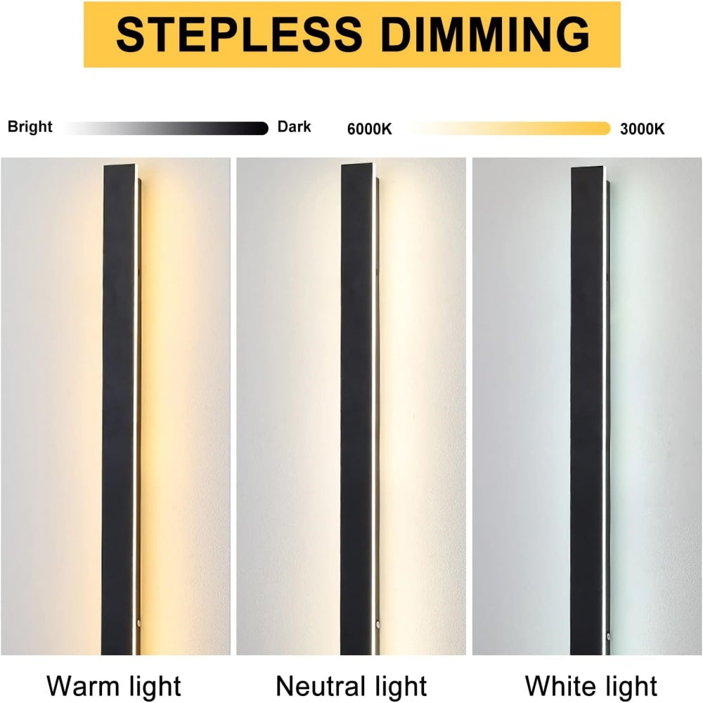 LumaEdge | Outdoor Wall Lantern – Modern Sleek Design for Patios and Gardens 2