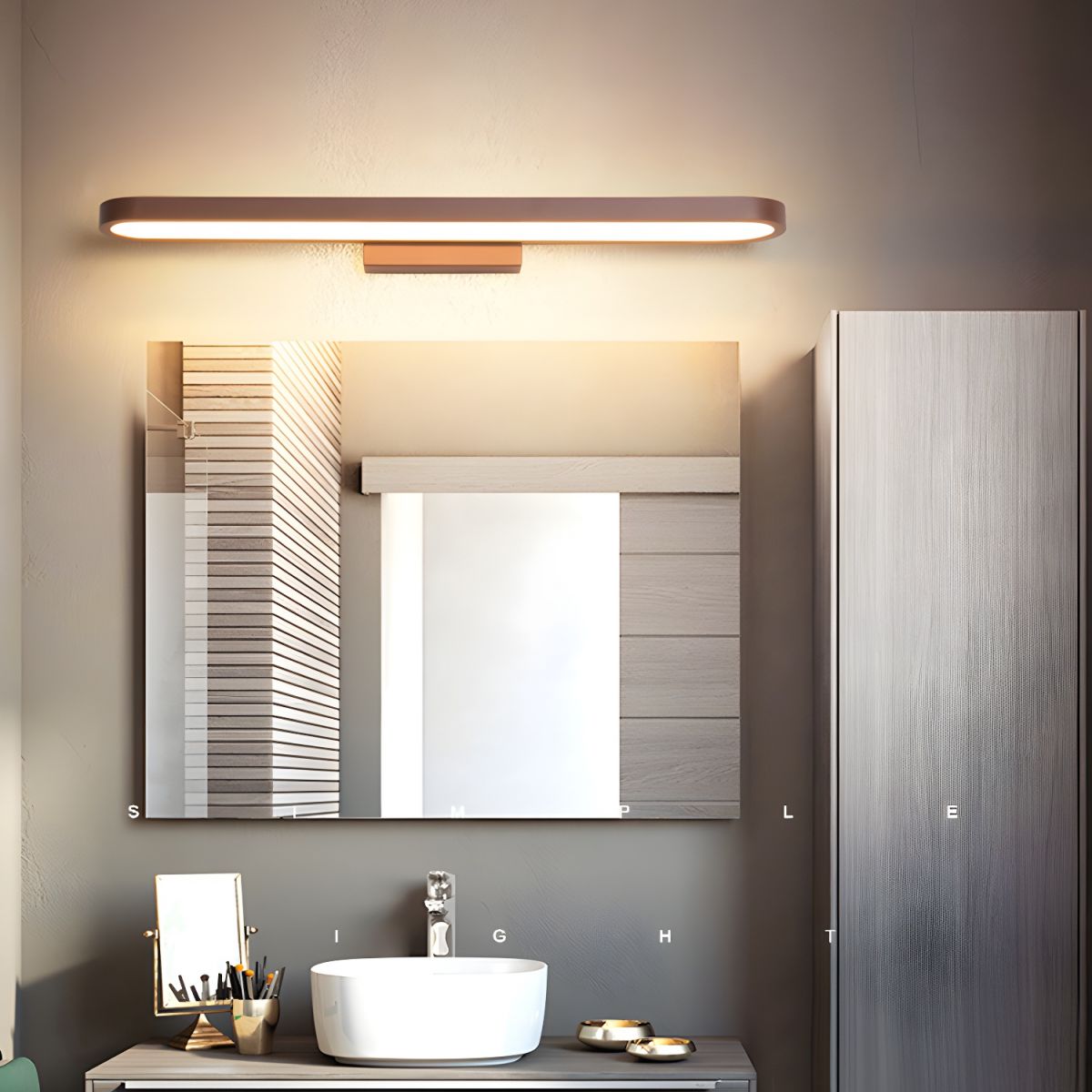LumaGlow | Bathroom Wall Light – Sleek LED Design for Modern Elegance 2