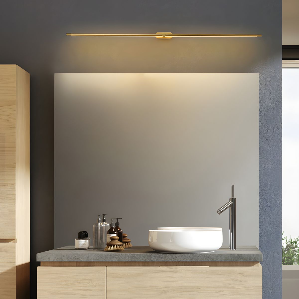LumaGlow | Bathroom Wall Light – Sleek Minimalist LED Design for Modern Decor 9