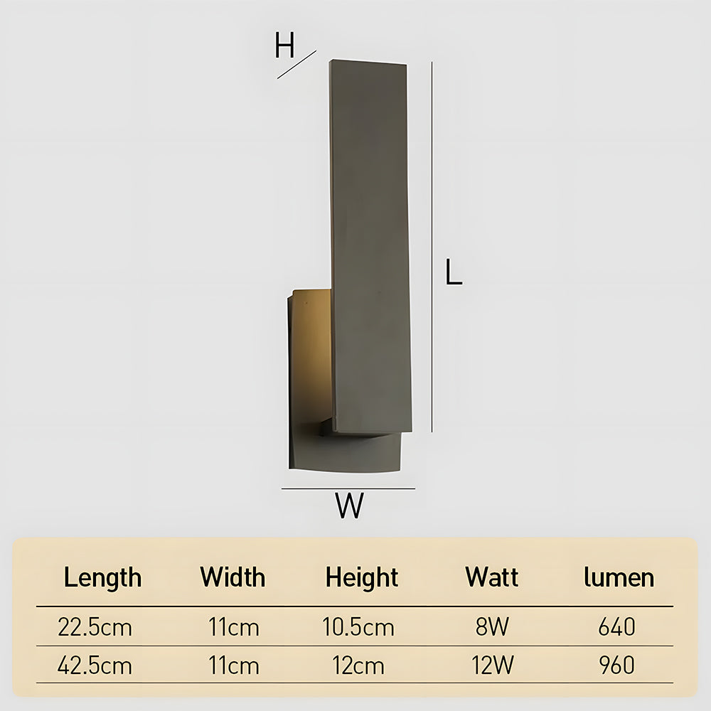 LumaGlow | Outdoor Wall Light – Modern Minimalist Design for Garden and Patio 8