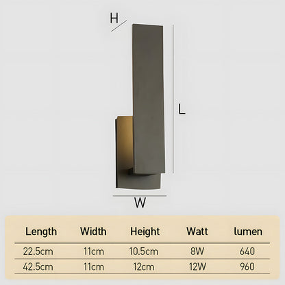 LumaGlow | Outdoor Wall Light – Modern Minimalist Design for Garden and Patio 8