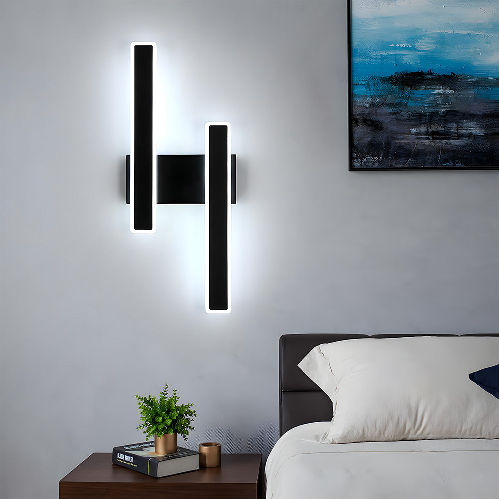 LumaGlow | Wall Sconce Light – Sleek Minimalist Design for Bedroom Accent Lighting 0
