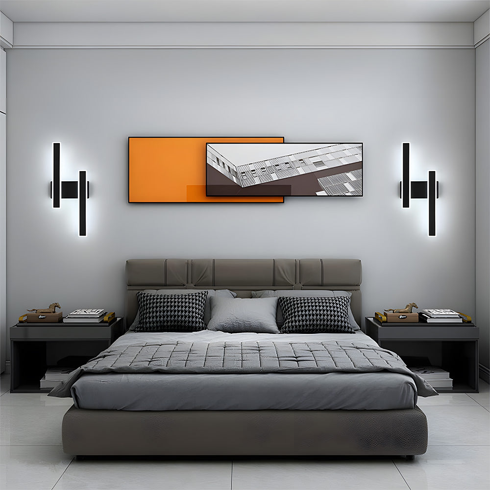 LumaGlow | Wall Sconce Light – Sleek Minimalist Design for Bedroom Accent Lighting 3