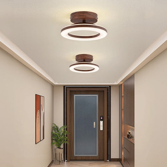LumaSphere | Flush Mount Ceiling Light – Modern LED Acrylic Design for Hallway 1