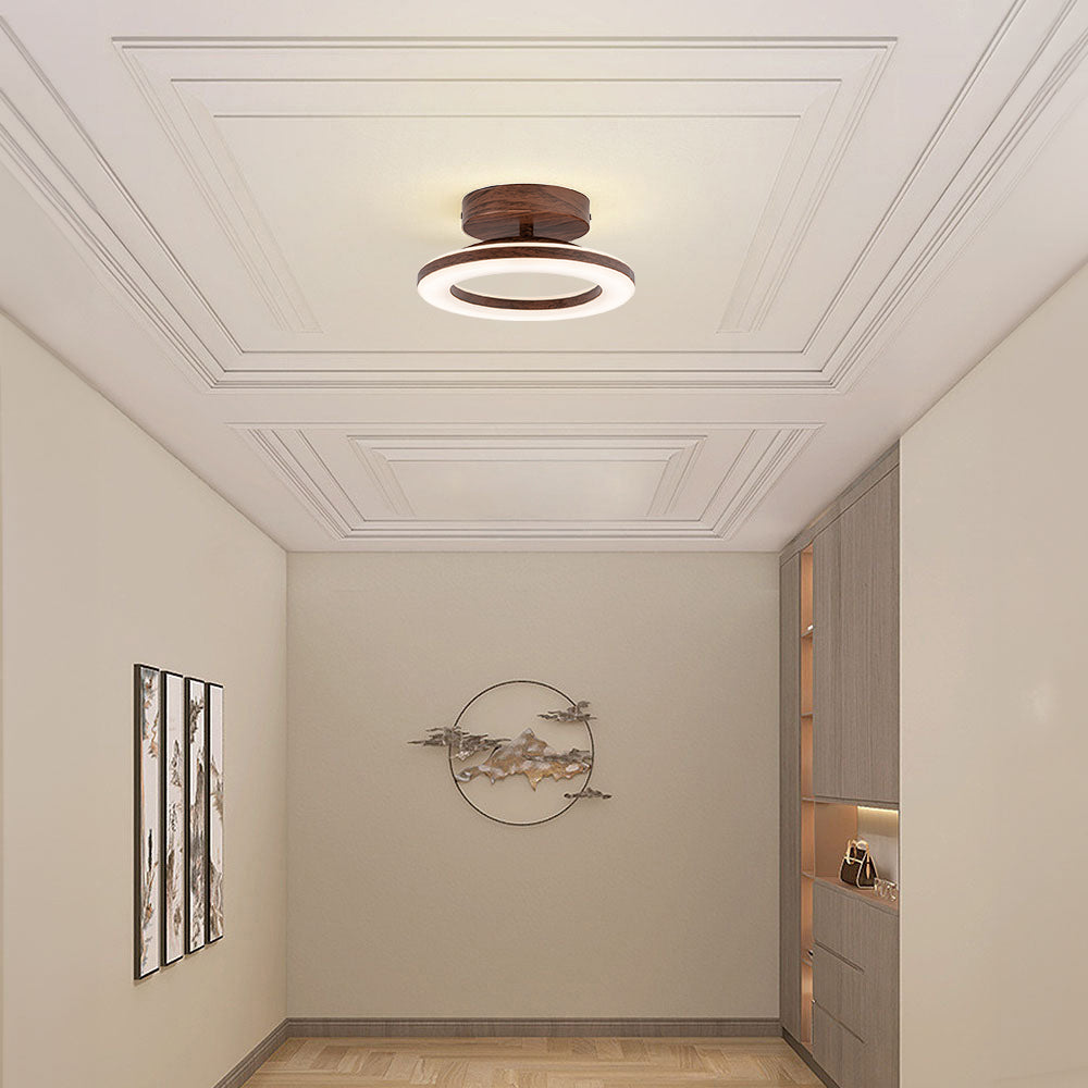 LumaSphere | Flush Mount Ceiling Light – Modern LED Acrylic Design for Hallway 2