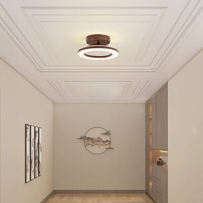 LumaSphere | Flush Mount Ceiling Light – Modern LED Acrylic Design for Hallway 2
