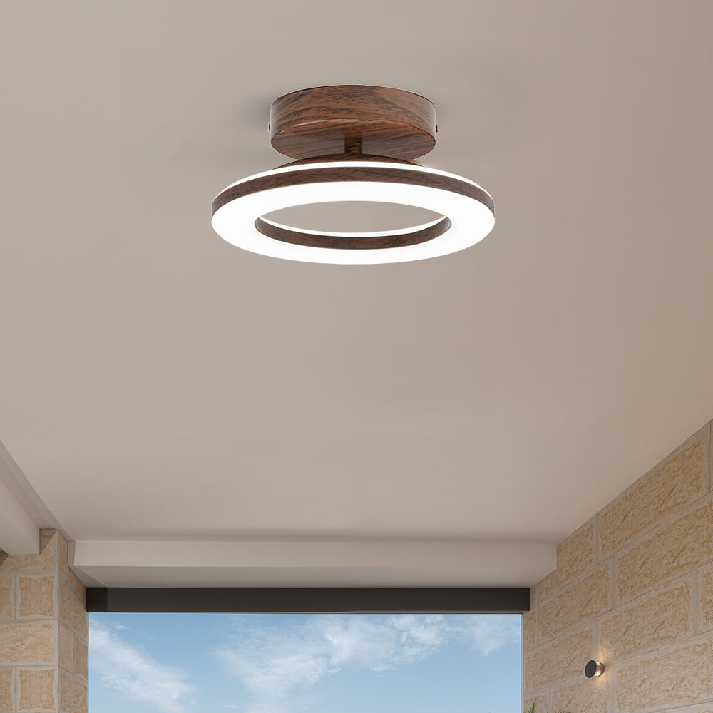 LumaSphere | Flush Mount Ceiling Light – Modern LED Acrylic Design for Hallway 4
