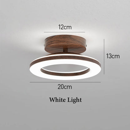 LumaSphere | Flush Mount Ceiling Light – Modern LED Acrylic Design for Hallway 6