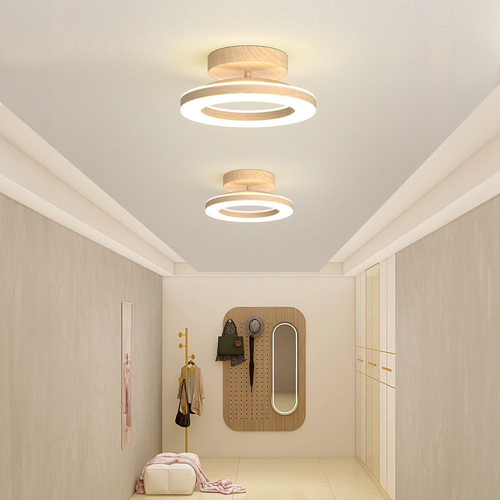 LumaSphere | Flush Mount Ceiling Light – Modern LED Acrylic Design for Hallway 8
