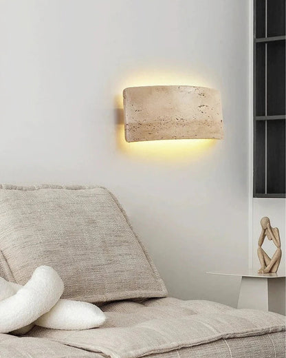 Lumiere | Outdoor Wall Light – Waterproof Travertine Design 6