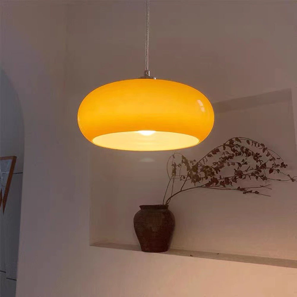Luminara | Glass Pendant Light – Elegant Kitchen Lighting with Soft Glow Design 2