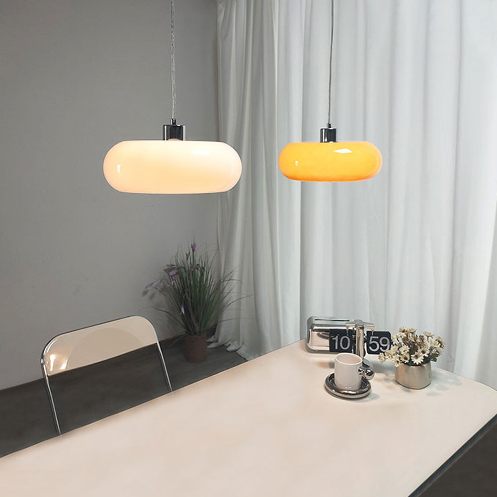 Luminara | Glass Pendant Light – Elegant Kitchen Lighting with Soft Glow Design 5