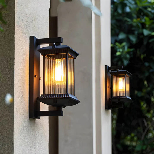 Luminara | Outdoor Wall Lantern – Elegant Design with LED Illumination for Exterior Spaces 1