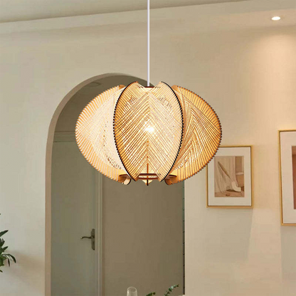 Lumiora | Pendant Light – Handcrafted Wooden Design for Cozy Kitchen Pendant Lighting 2