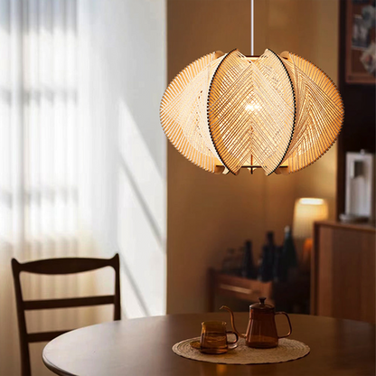Lumiora | Pendant Light – Handcrafted Wooden Design for Cozy Kitchen Pendant Lighting 5