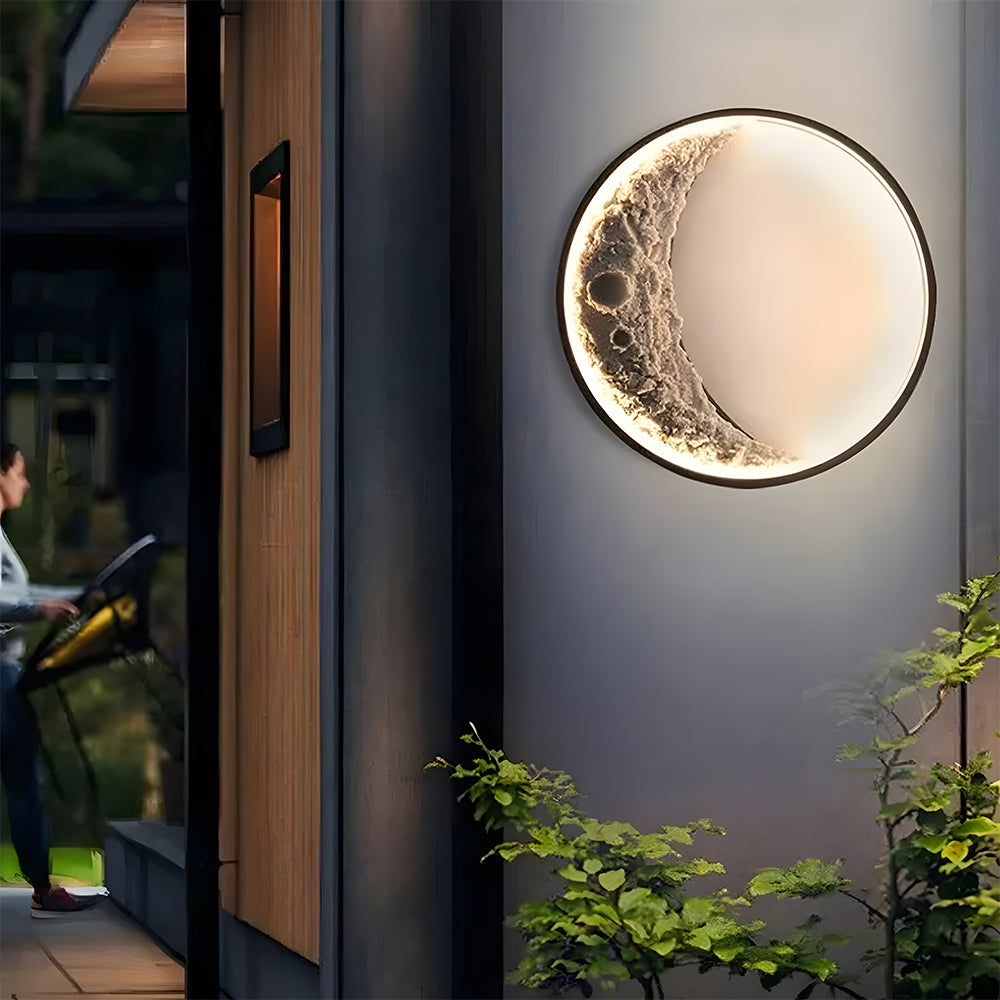 LunaGlow | Outdoor Wall Lantern – Artistic IP65 Waterproof Design for Garden and Patio 3