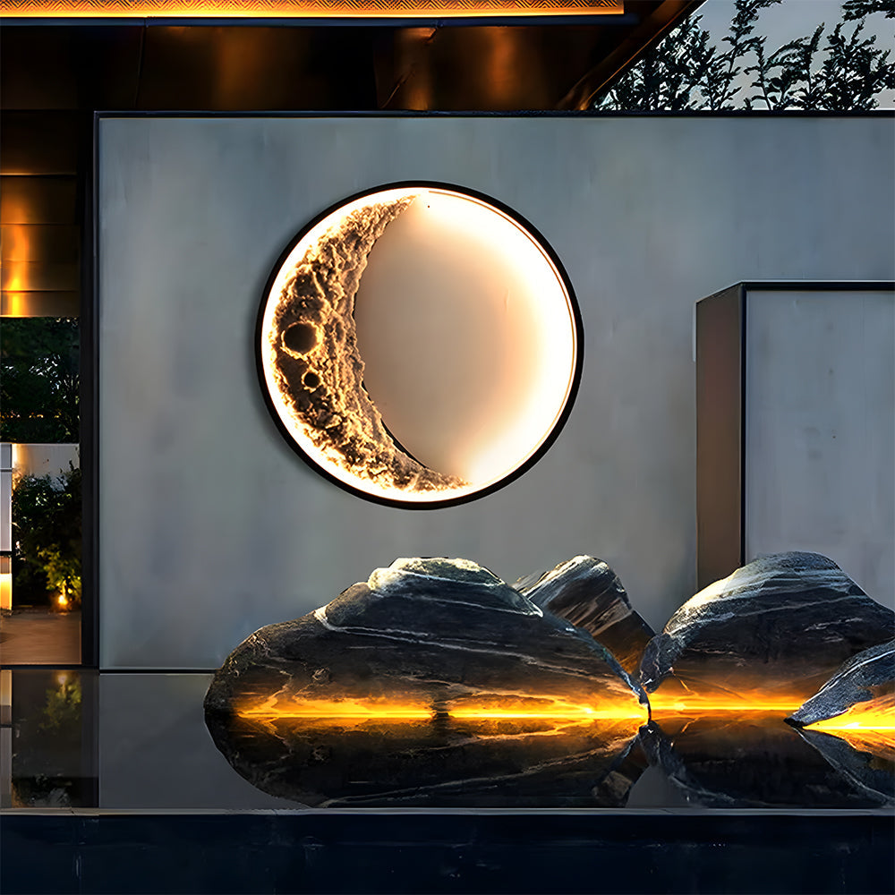 LunaGlow | Outdoor Wall Lantern – Artistic IP65 Waterproof Design for Garden and Patio 9