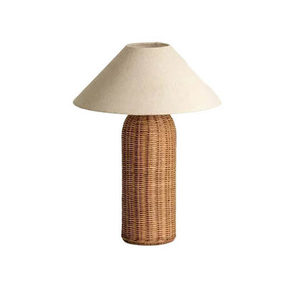 Lunara | Rattan Table Lamp – Handcrafted Natural Design for Home Decor 7