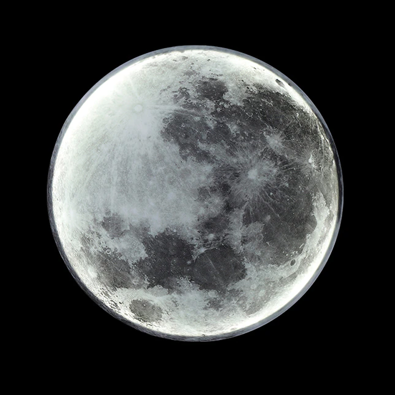 Lunaro | LED Moon Lamp – Adjustable Color Temperature & App Control 5