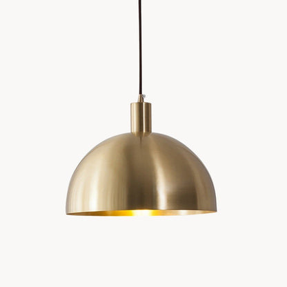 Mid Century Modern Pendant Light – Adjustable Brass Hanging Lamp for Kitchen Island 0