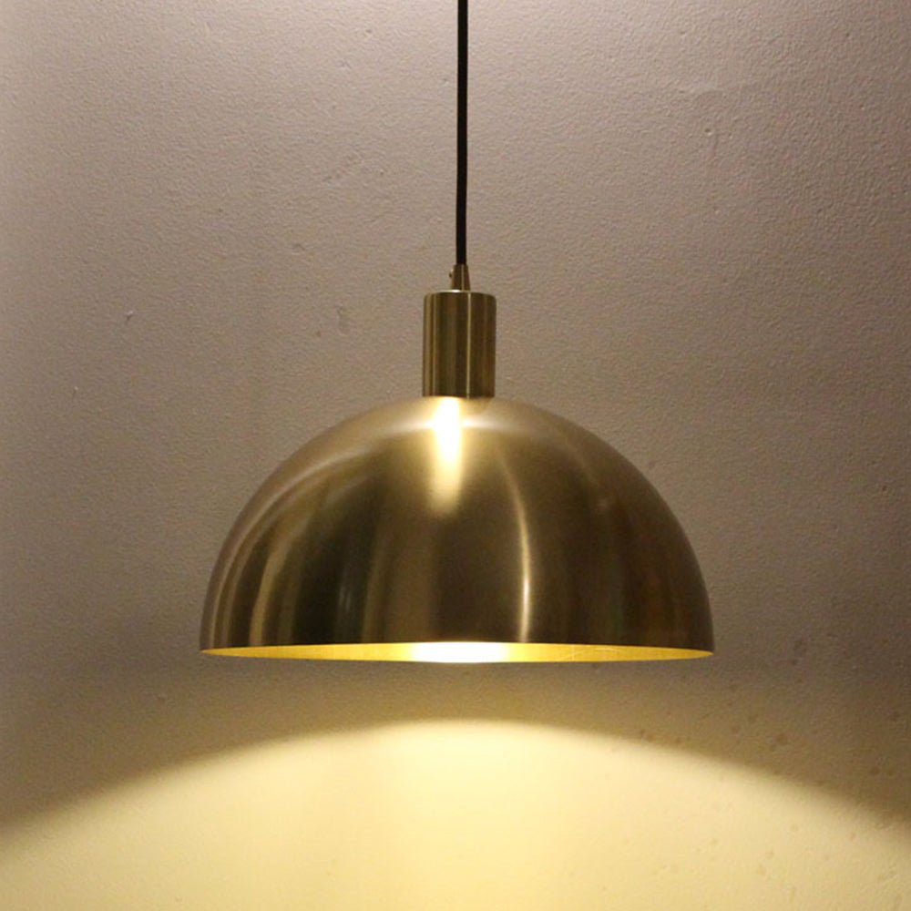 Mid Century Modern Pendant Light – Adjustable Brass Hanging Lamp for Kitchen Island 7