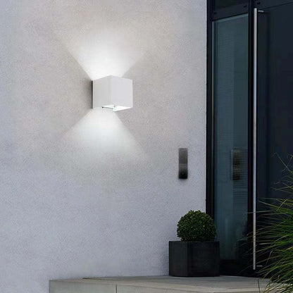 Modern Adjustable Square LED Wall Lamp - Indoor/Outdoor Wall Lights, IP65 Waterproof 4