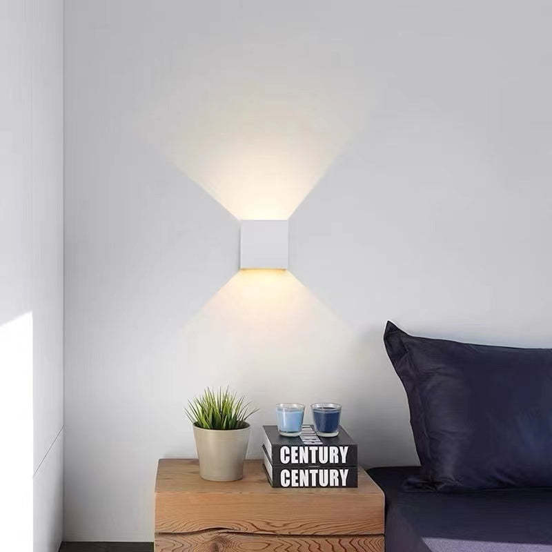 Modern Adjustable Square LED Wall Lamp - Indoor/Outdoor Wall Lights, IP65 Waterproof 8