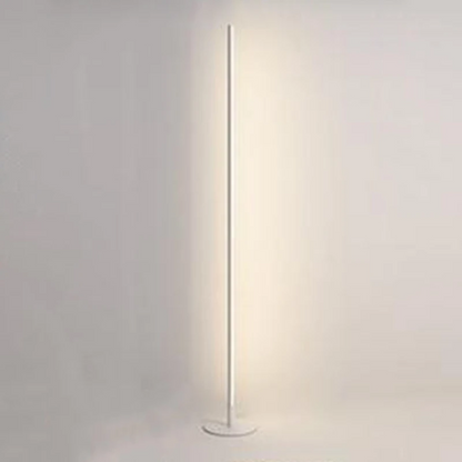 Modern Black Floor Lamp with Dimmable LED Light and Remote Control for Living Room 3