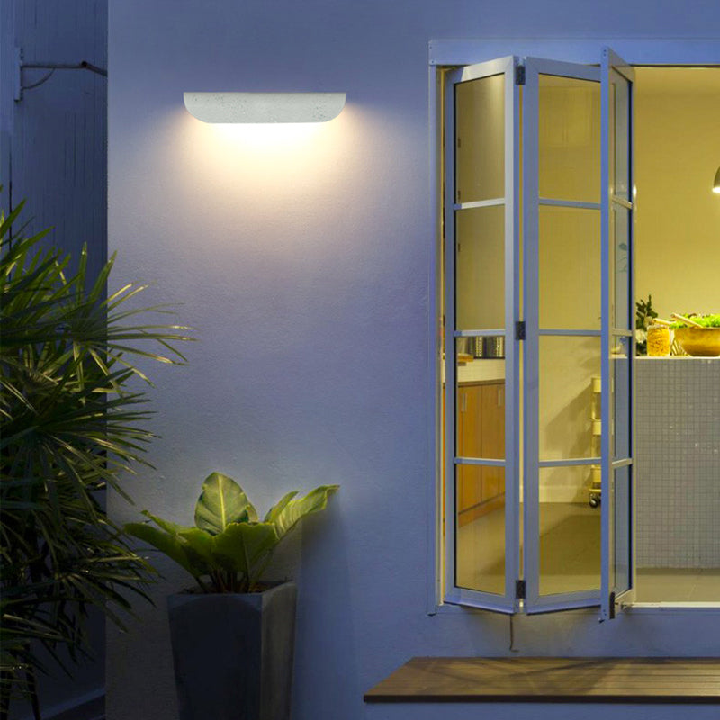 Modern Waterproof Outdoor Wall Light - Energy-Efficient LED Lantern for Garden 4