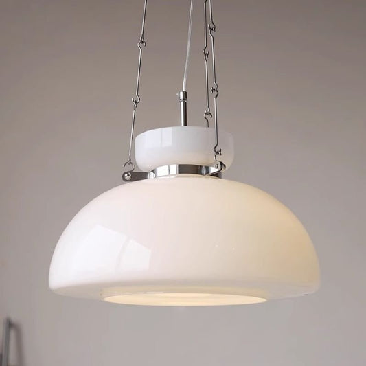 Nordic Vintage Pendant Light – Adjustable Glass & Metal Hanging Light for Kitchen 0