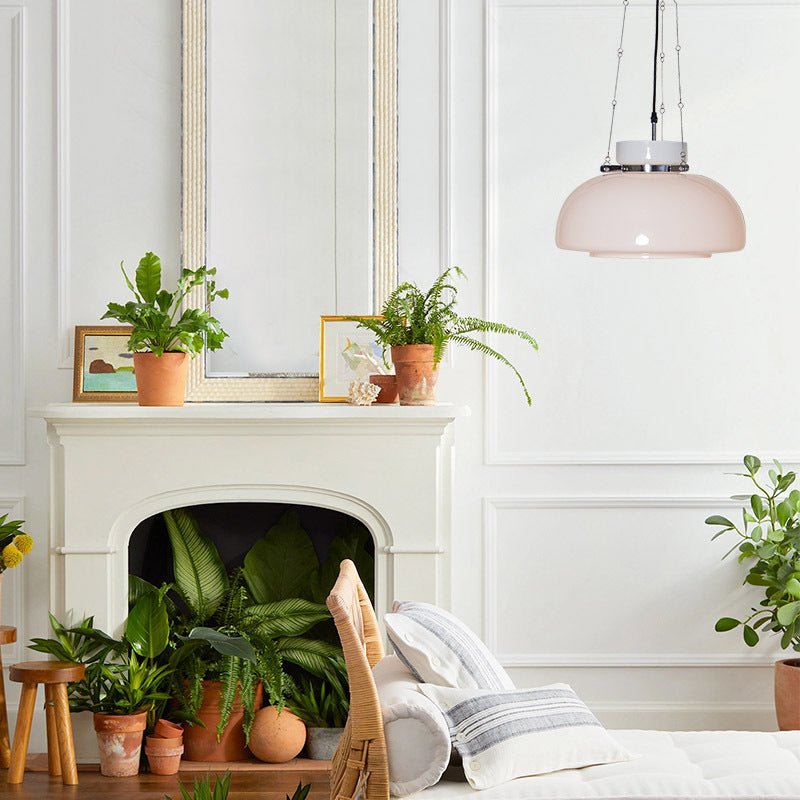 Nordic Vintage Pendant Light – Adjustable Glass & Metal Hanging Light for Kitchen 4