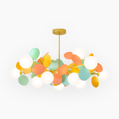 Opalina | Modern Chandelier – Artistic Design with Colorful Lights 12