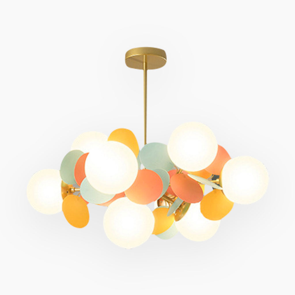 Opalina | Modern Chandelier – Artistic Design with Colorful Lights 13