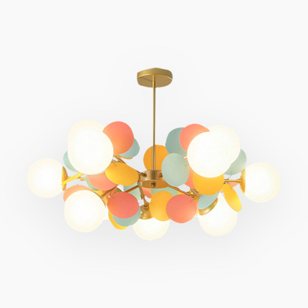 Opalina | Modern Chandelier – Artistic Design with Colorful Lights 14