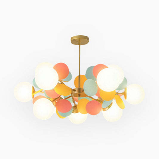 Opalina | Modern Chandelier – Artistic Design with Colorful Lights 14