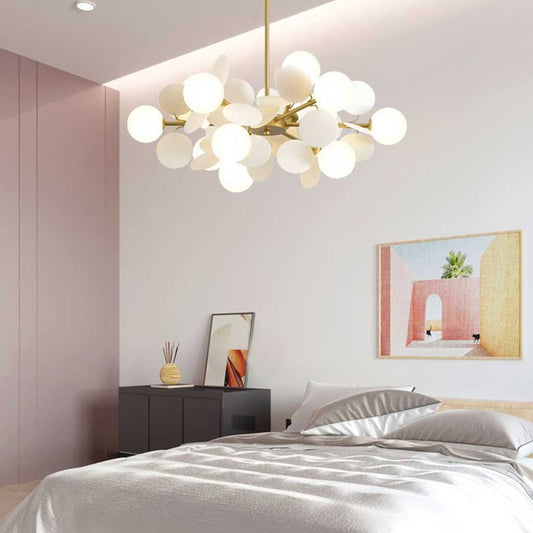 Opalina | Modern Chandelier – Artistic Design with Colorful Lights 7