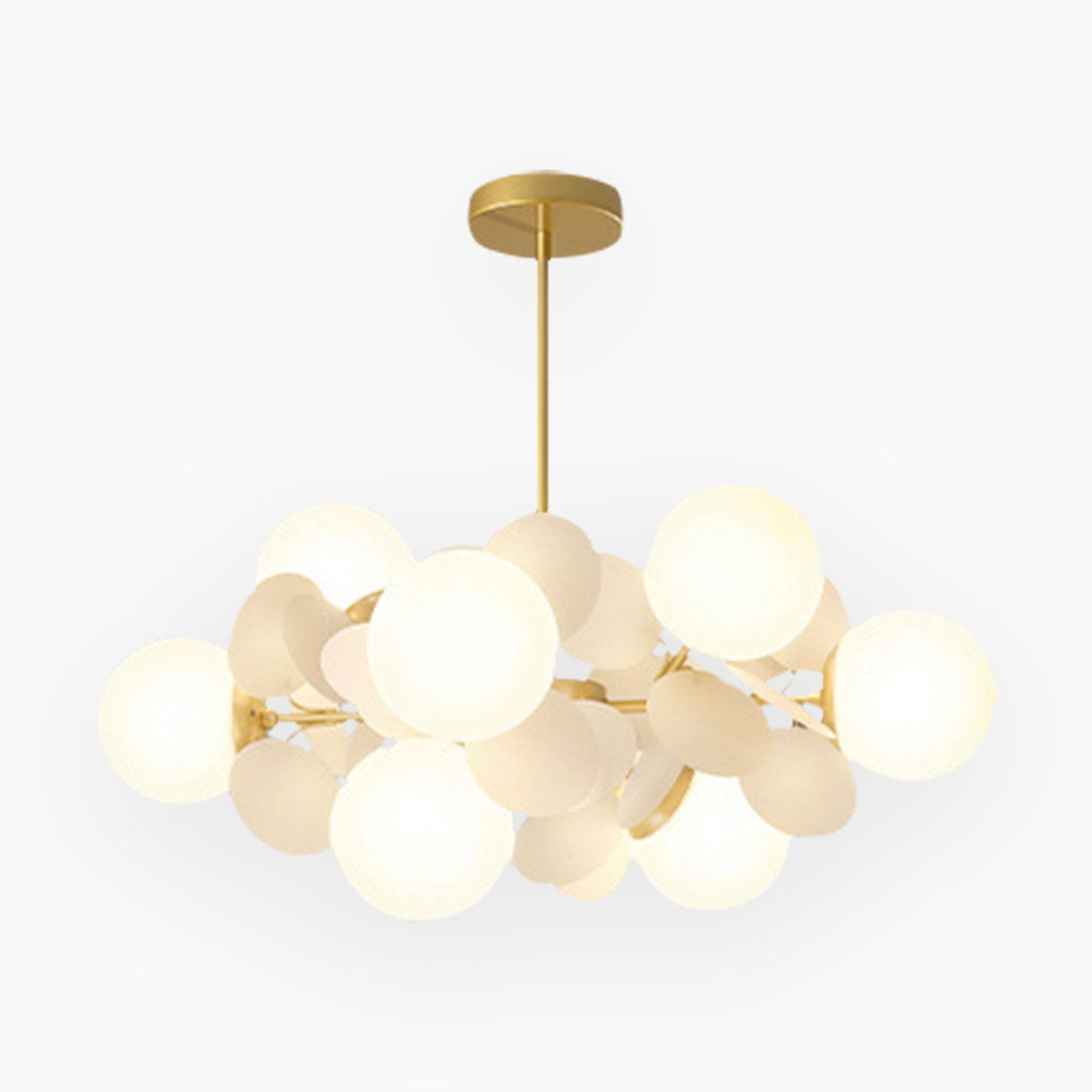 Opalina | Modern Chandelier – Artistic Design with Colorful Lights 9